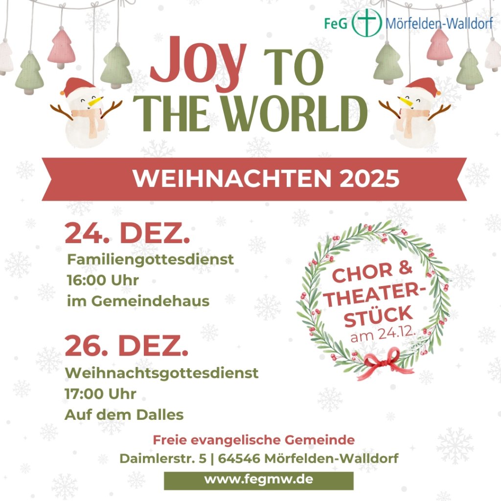 Weihnachten 2026 Flyer